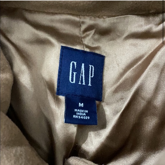 NWOT Gap Wool Coat Winter Jacket Long Sleeve Top - Picture 3 of 6